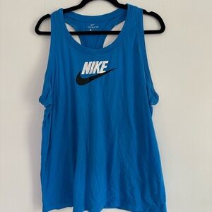 Nike Women's Vibrant Blue Tank Top
